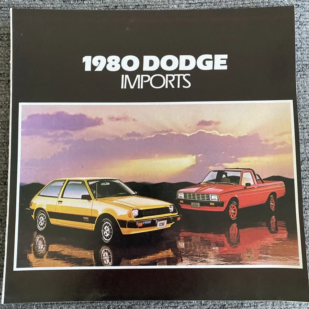 1980 Dodge Imports Sales Brochure Colt‎ Challenger D50 Sport Wagon 11-page